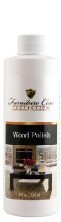 A bottle of furniture care protection wood polish.